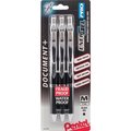 Energel Pen, Gel Ink, 0.7mm Medium Point, 3/PK, Black PK PENBLP77BP3A